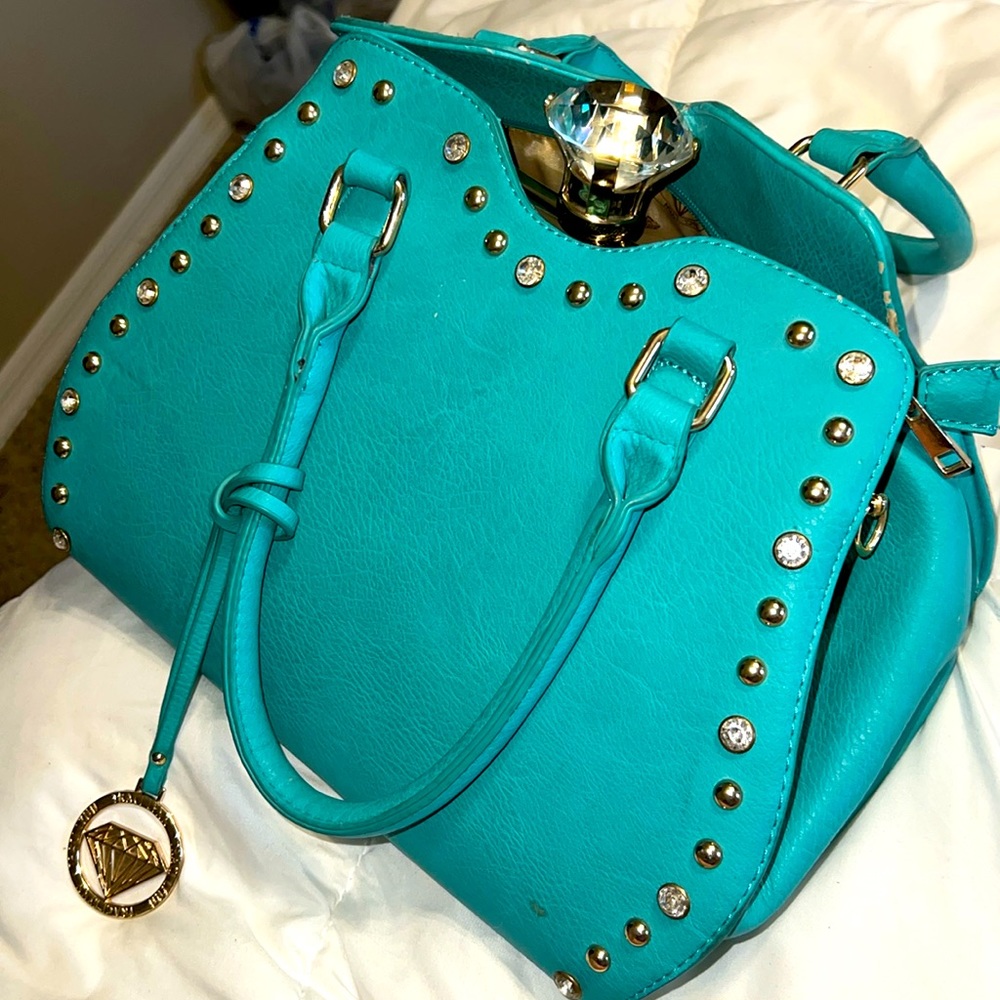 Traci Lynn Diamond Handbag
